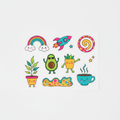 Die-Cut Sticker Sheet A5